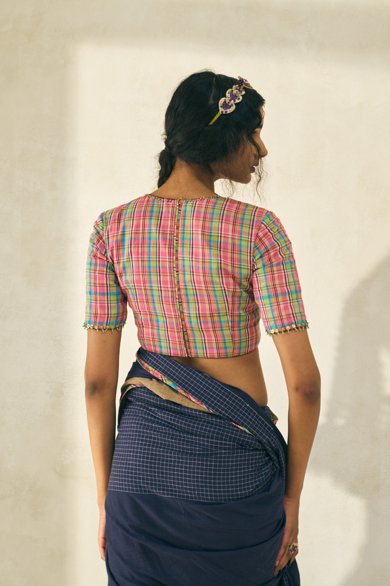 Tony Blouse cotton by SWATTI KAPOOR in multi color for women Worldwide