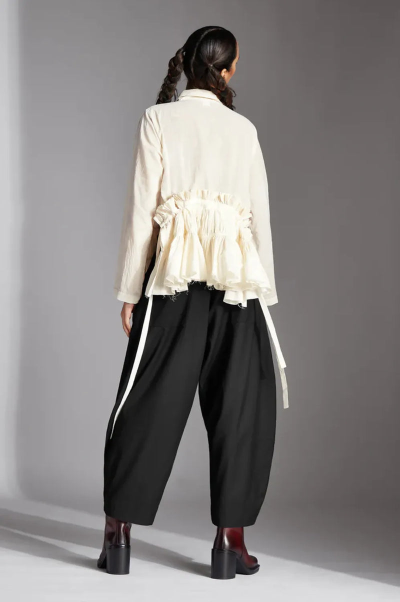 Miro Top-White cotton by Chola in white color for women Worldwide