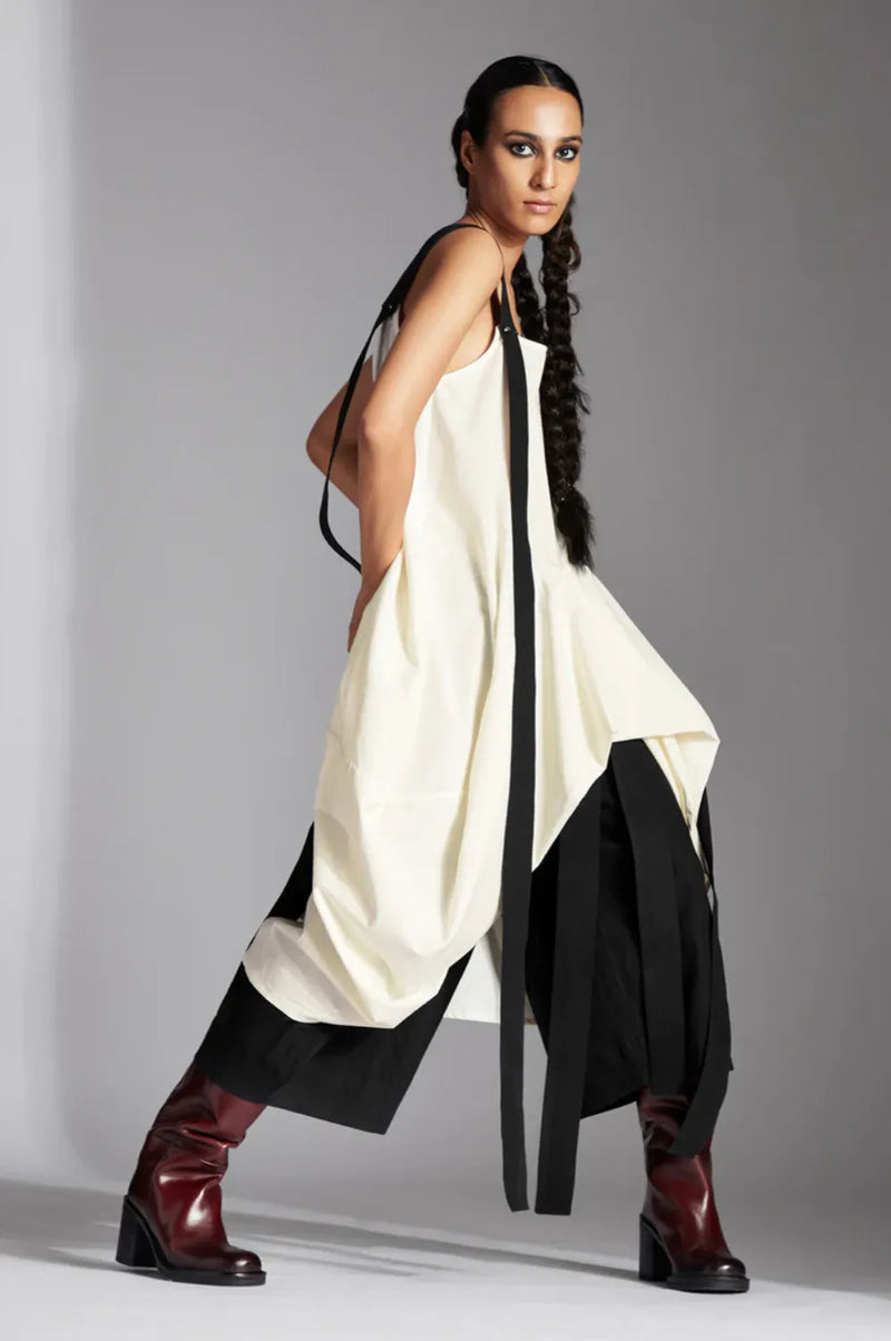 Reni Top-White cotton by Chola in white color for women Worldwide