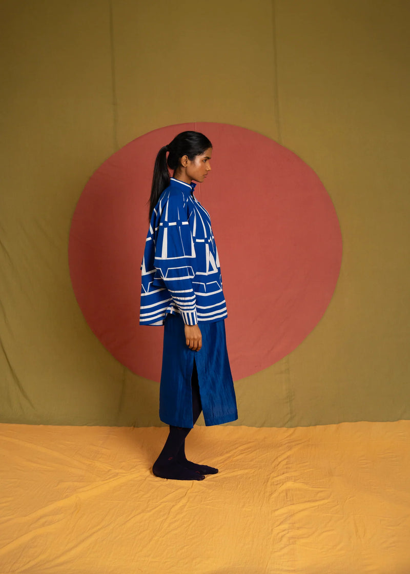 Tass Skirt-Blue