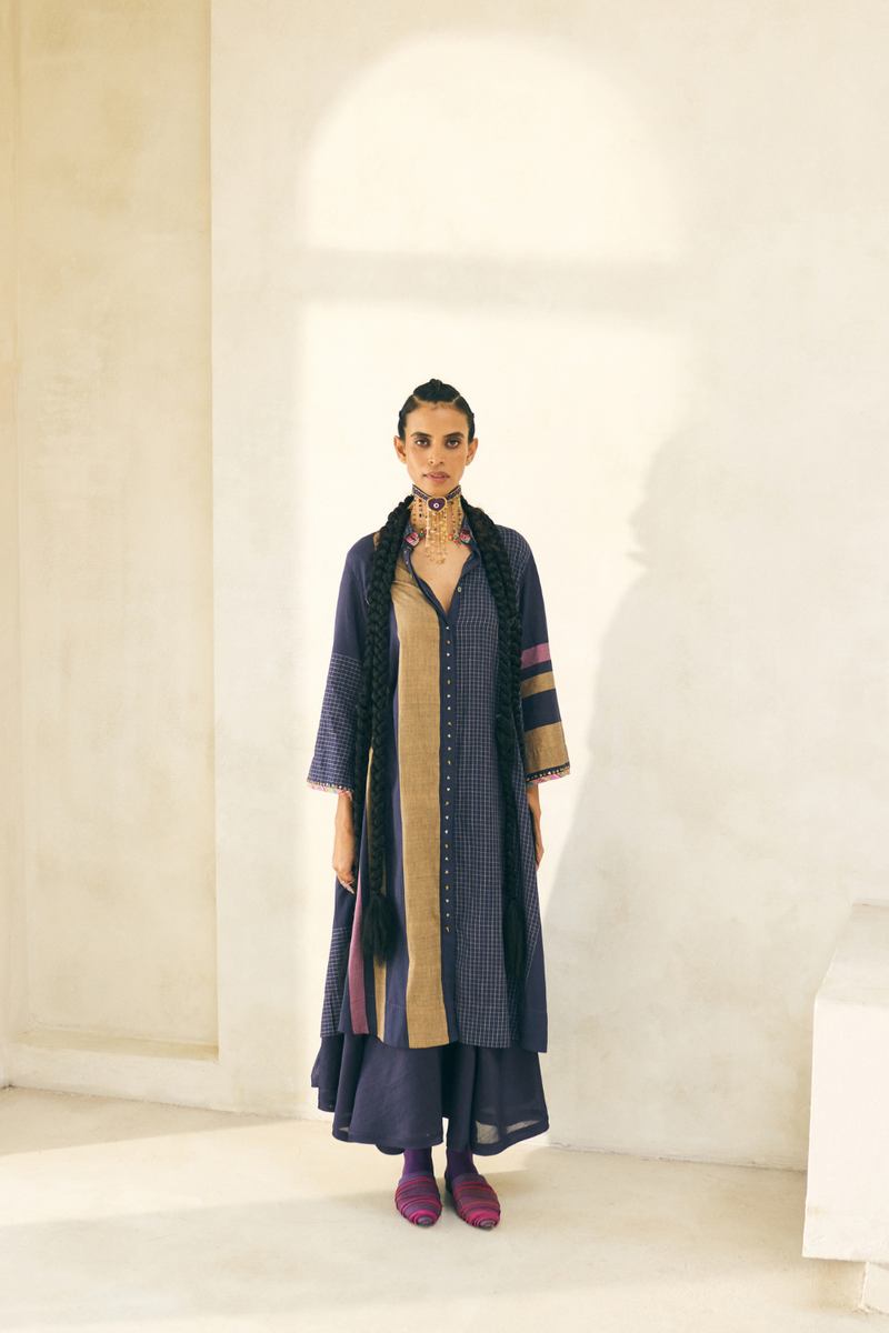 Taylor Set cotton by SWATTI KAPOOR in multi color for women Worldwide