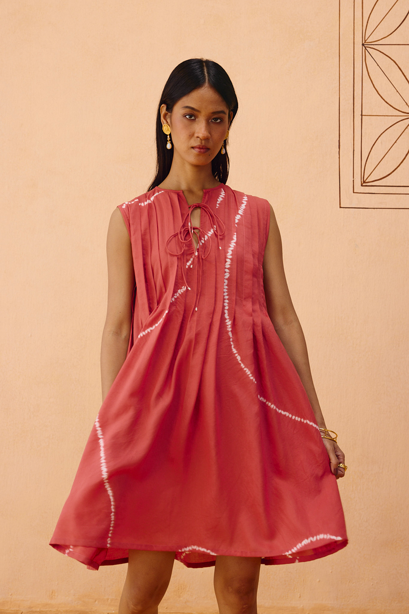 Terracotta Memories Lyocell Dress lyocell dress by SUI in terra for women Worldwide