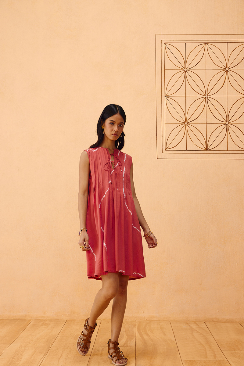 Terracotta Memories Lyocell Dress lyocell dress by SUI in terra for women Worldwide