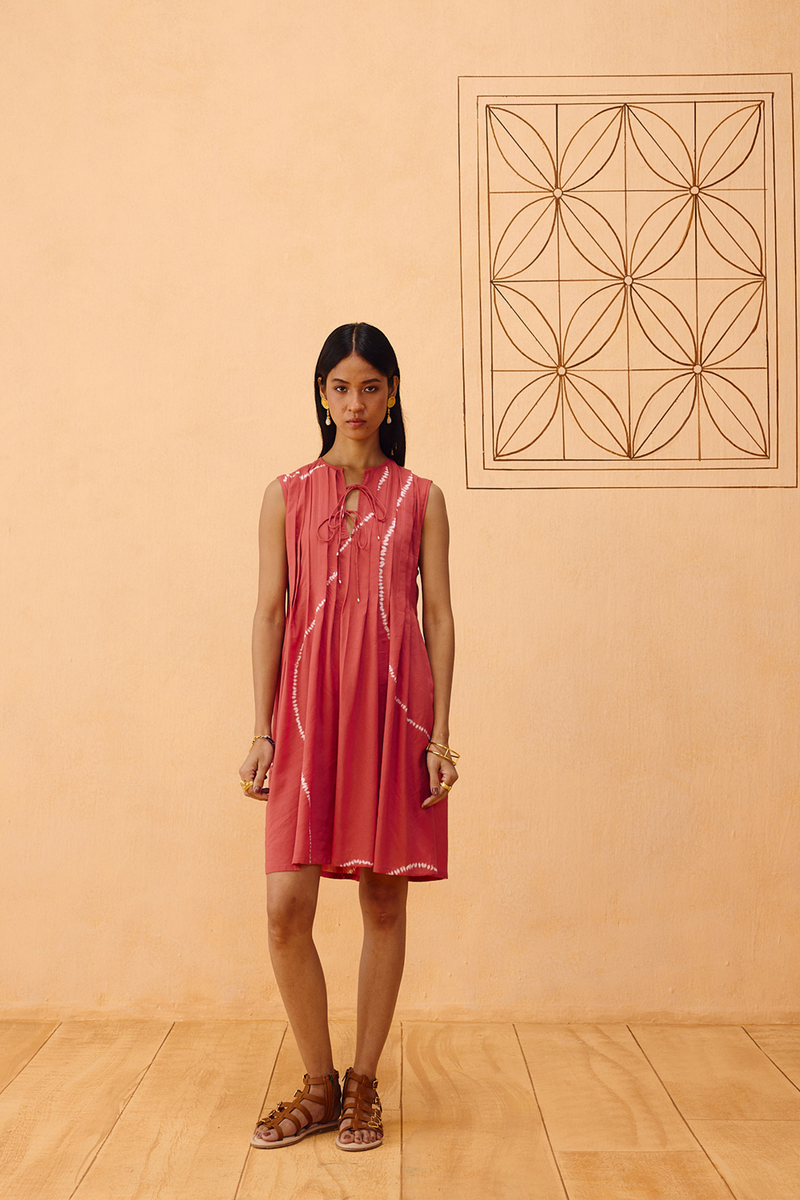Terracotta Memories Lyocell Dress lyocell dress by SUI in terra for women Worldwide