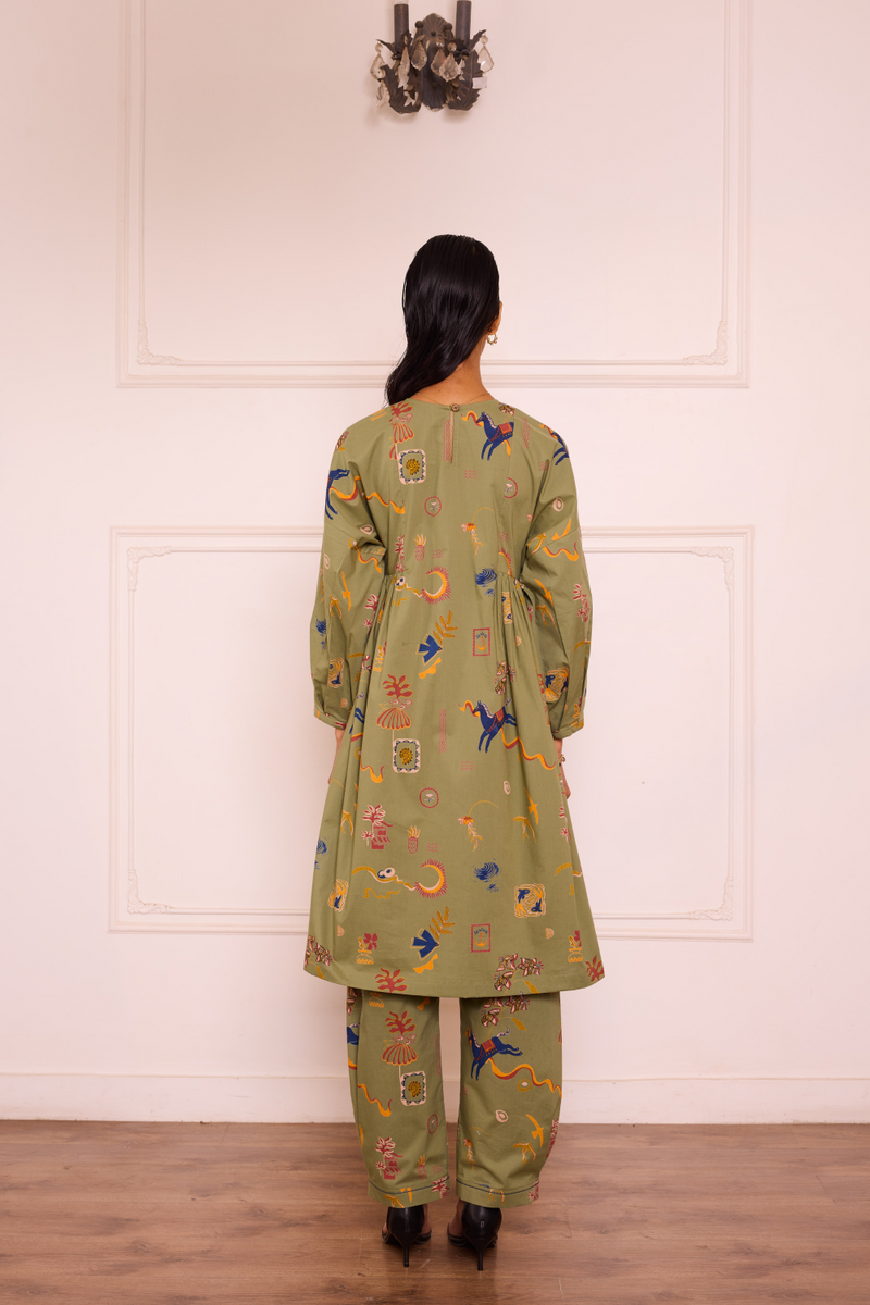 The Bold Organic Cotton Poplin Kurta