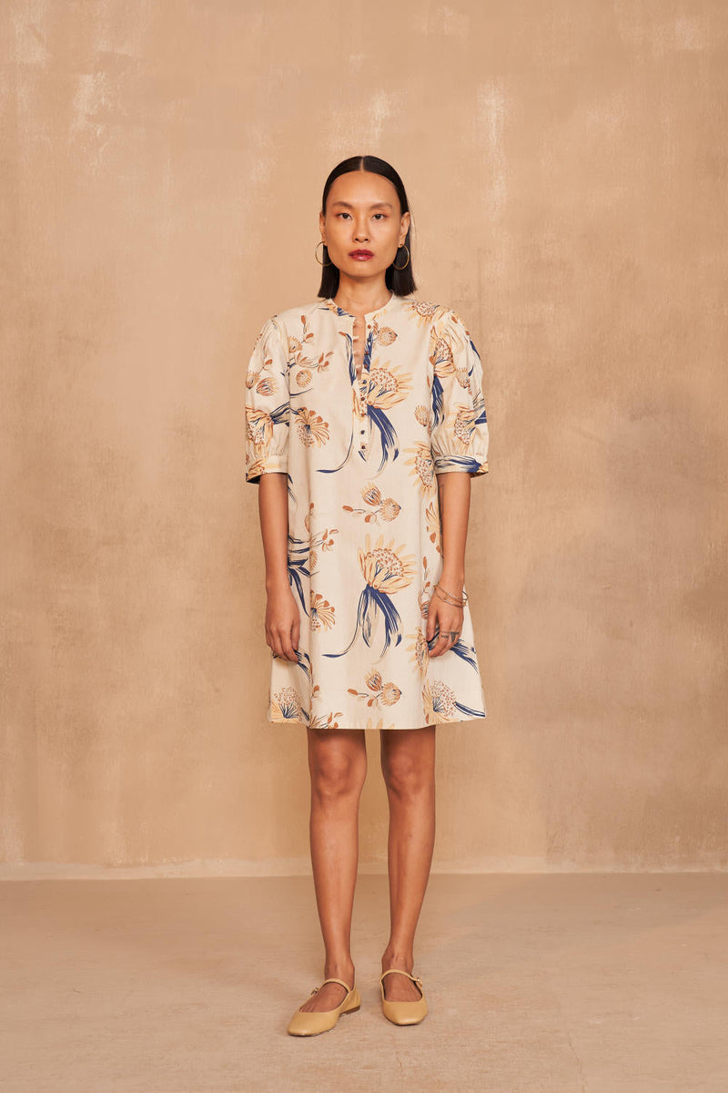 The Courage Organic Cotton Dress poplin by SUI in multi color for women Worldwide