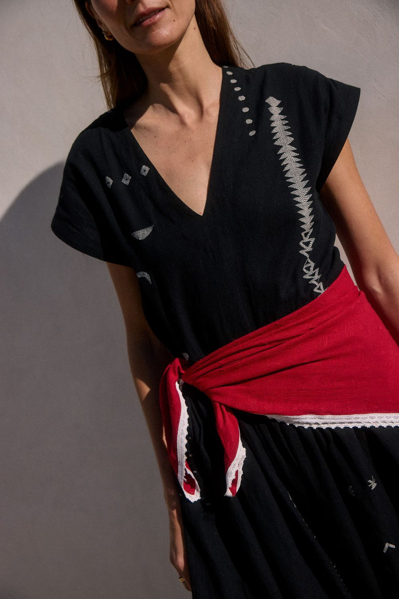 The Crimson Lace Bandana