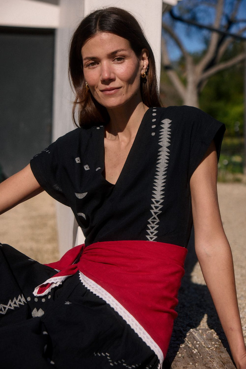 The Crimson Lace Bandana