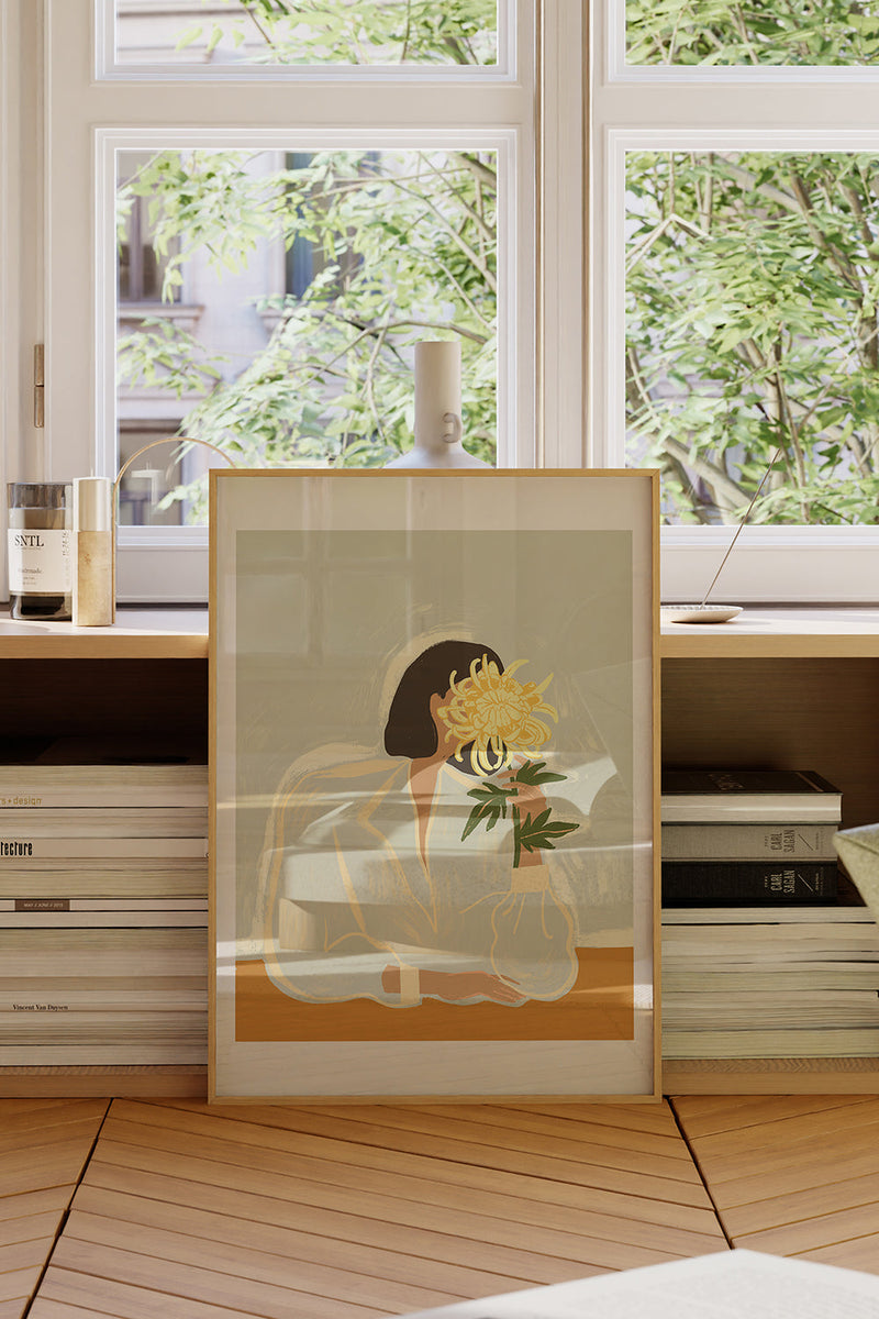 The Chrysanthemum Art Print