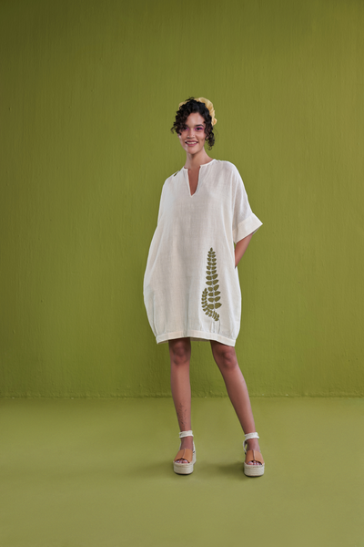 The Everyday Fern Handwoven Dress