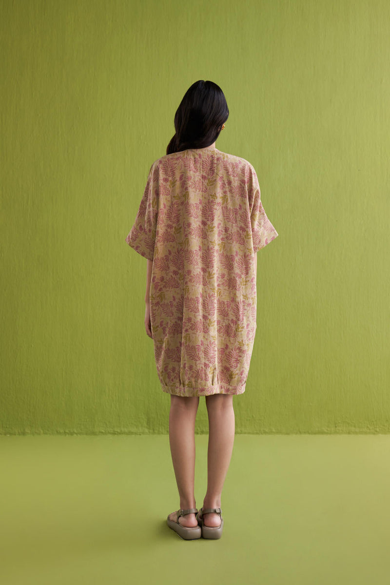 The Fern Handwoven Printed Dress cotton by SUI for women Worldwide