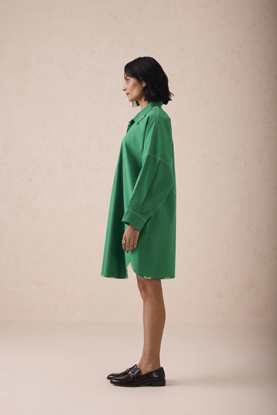 The Forest Everyday Classic Organic Cotton Shirt Dress