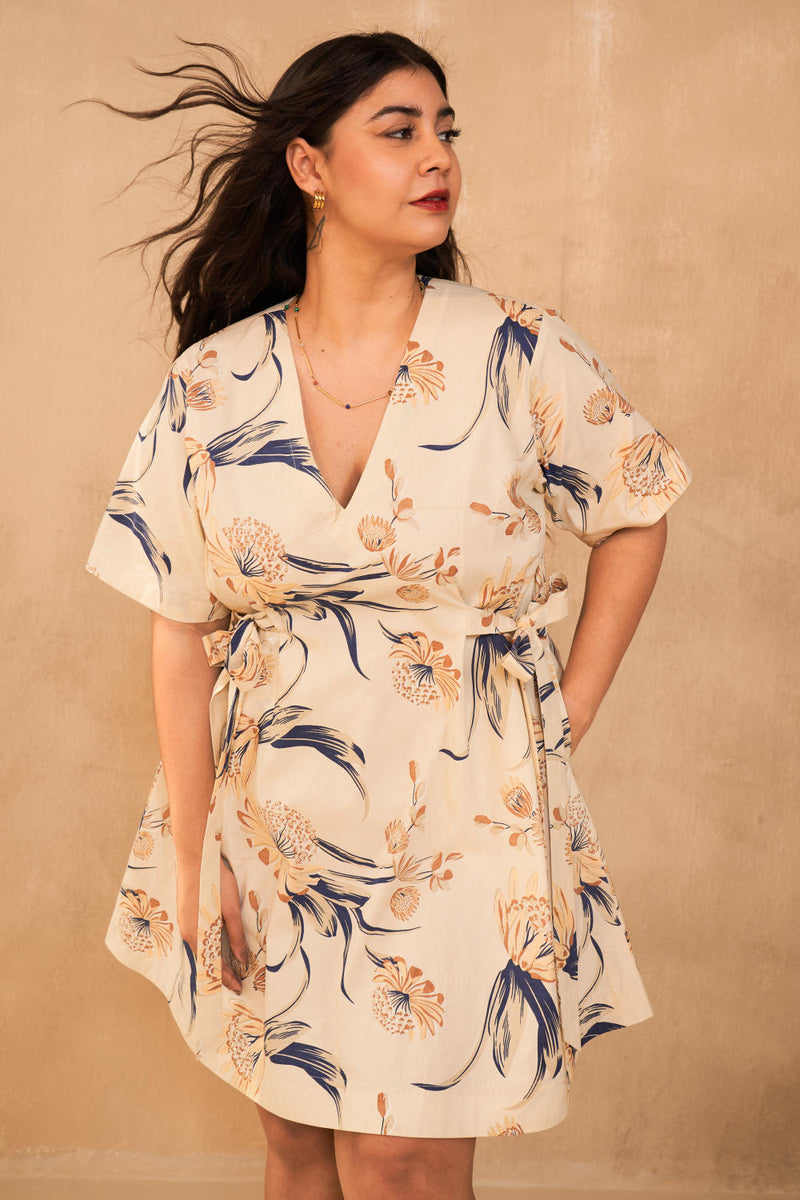 The Inner Power Organic Cotton Dress poplin by SUI in multi color for women Worldwide