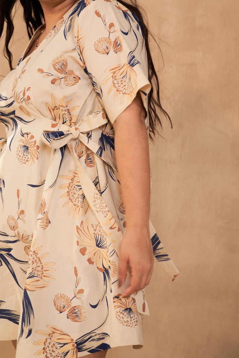 The Inner Power Organic Cotton Dress poplin by SUI in multi color for women Worldwide