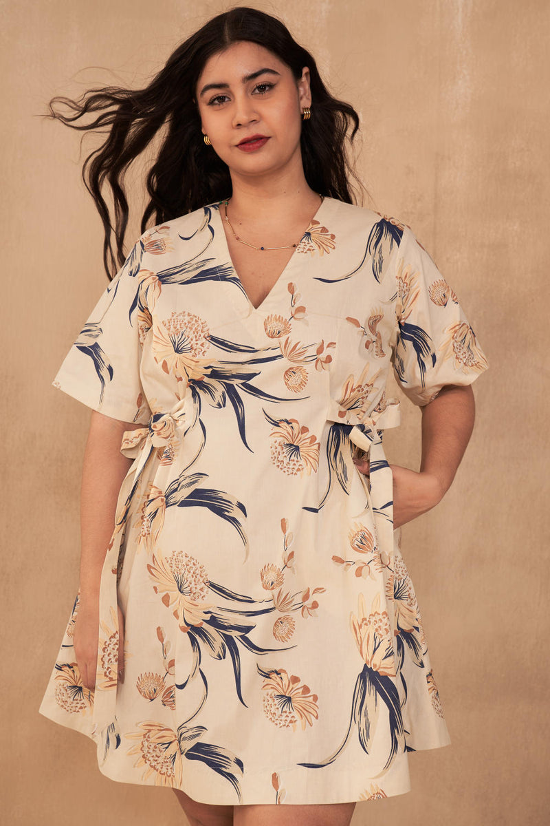 The Inner Power Organic Cotton Dress poplin by SUI in multi color for women Worldwide