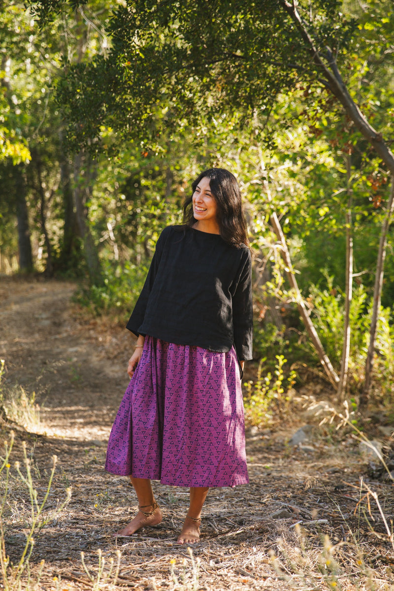 The Meredith Magenta Mix Set cotton by World of Crow for women Worldwide