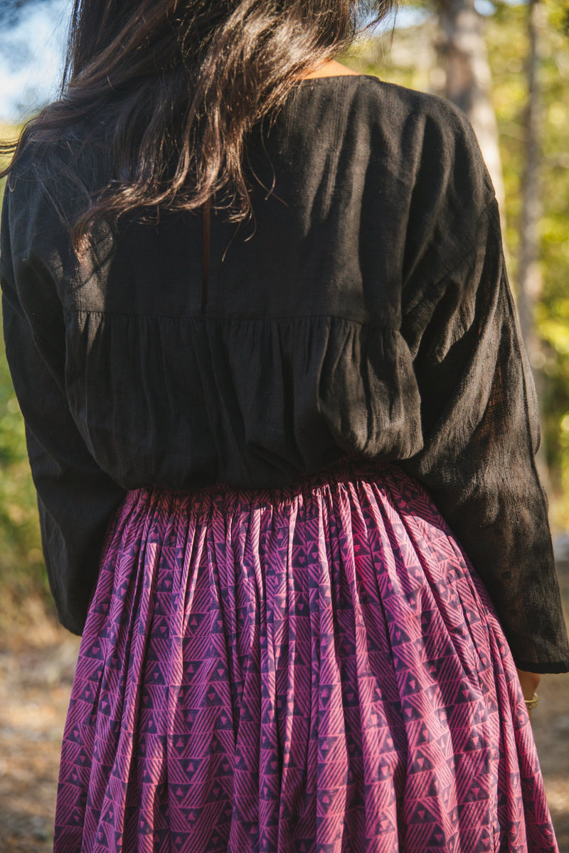 The Meredith Magenta Mix Set cotton by World of Crow for women Worldwide