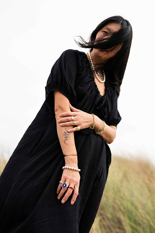 Central Park Dress — Black