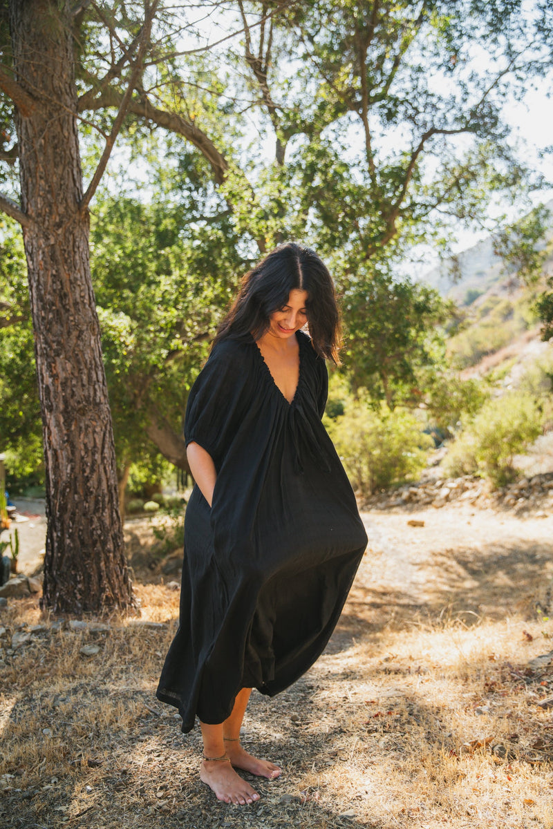 Central Park Dress — Black