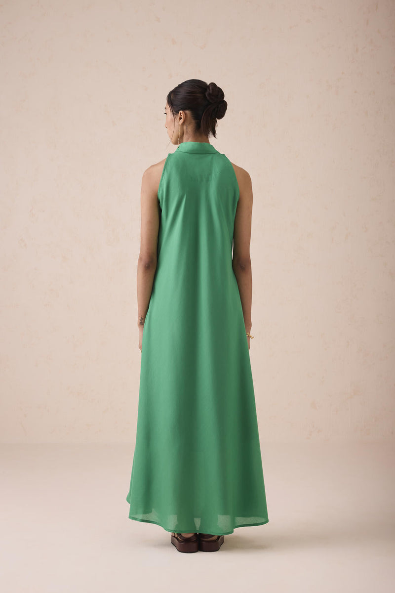 The Moment Lyocell Maxi Dress by SUI in green color for women Worldwide