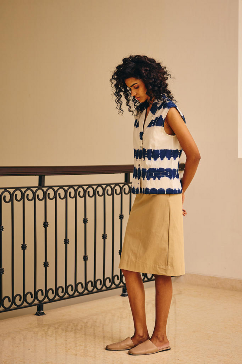 The Naive Shirt cotton by Khara Kapas in white for women Worldwide