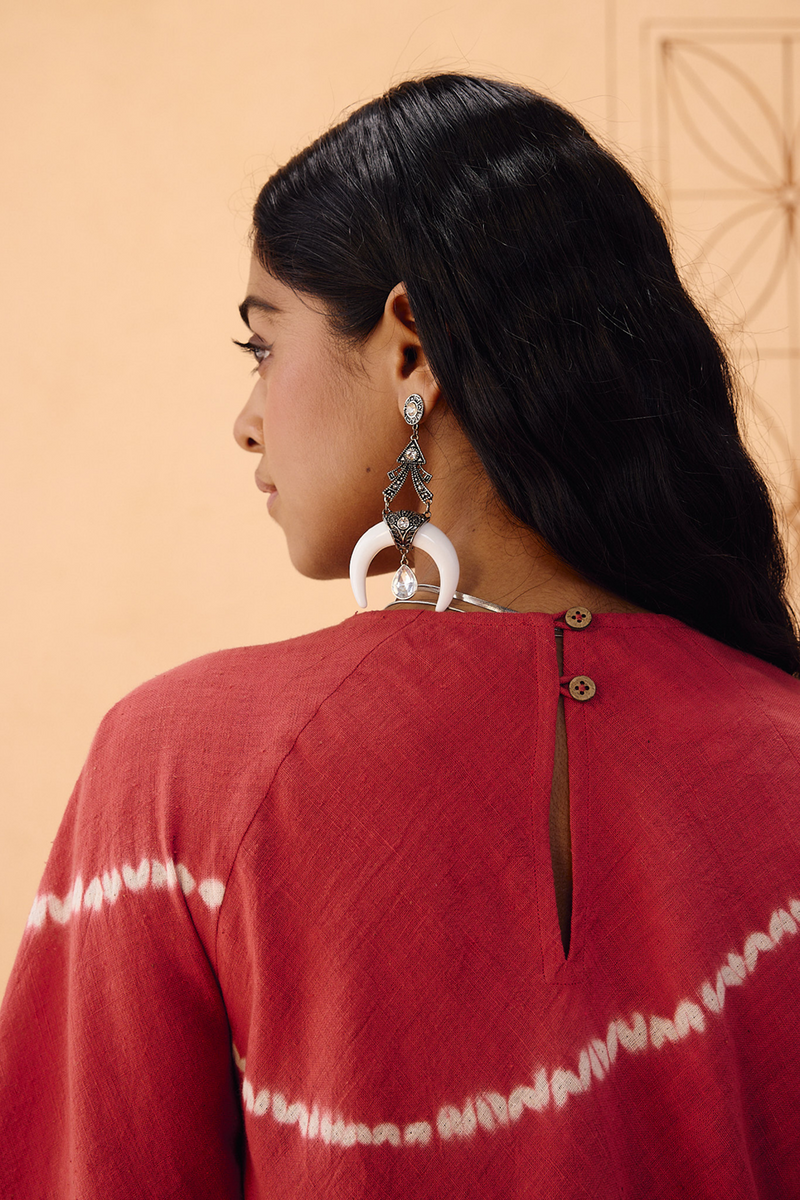 The Path Tie Dye Kala Cotton Dress kala cotton dress by SUI in terra for women Worldwide