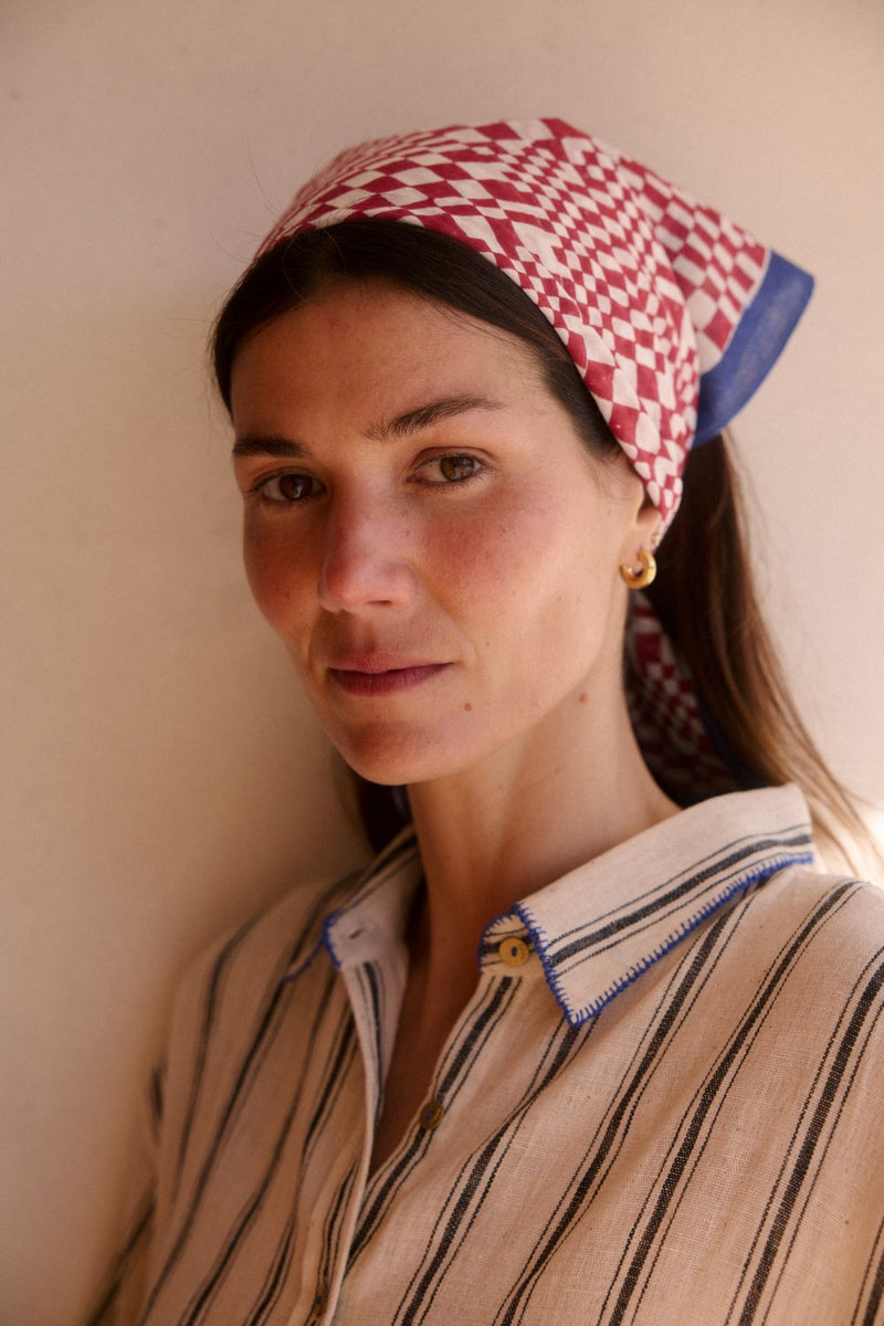 The Red Rhythm Bandana