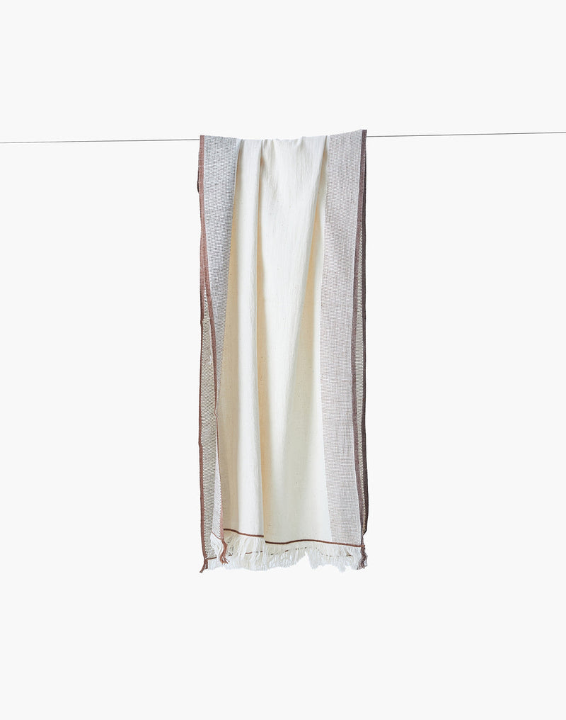 The Serenity stole cotton by World of Crow in white color for women Worldwide