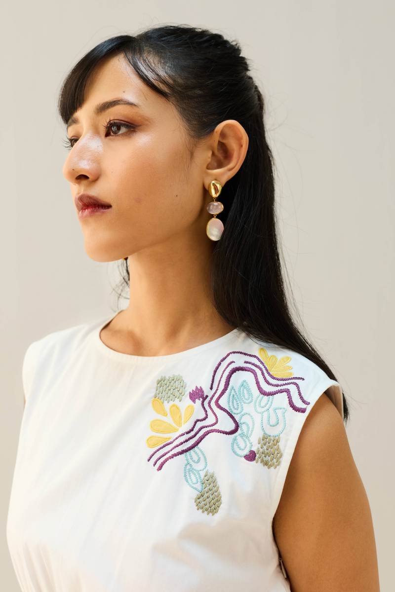 The Shore Organic Cotton Dress cotton by SUI for women Worldwide