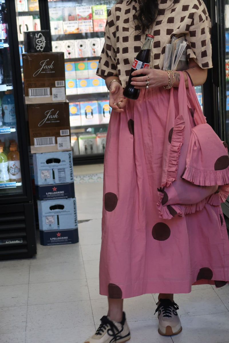 The Soho Dot Ruffle Bag