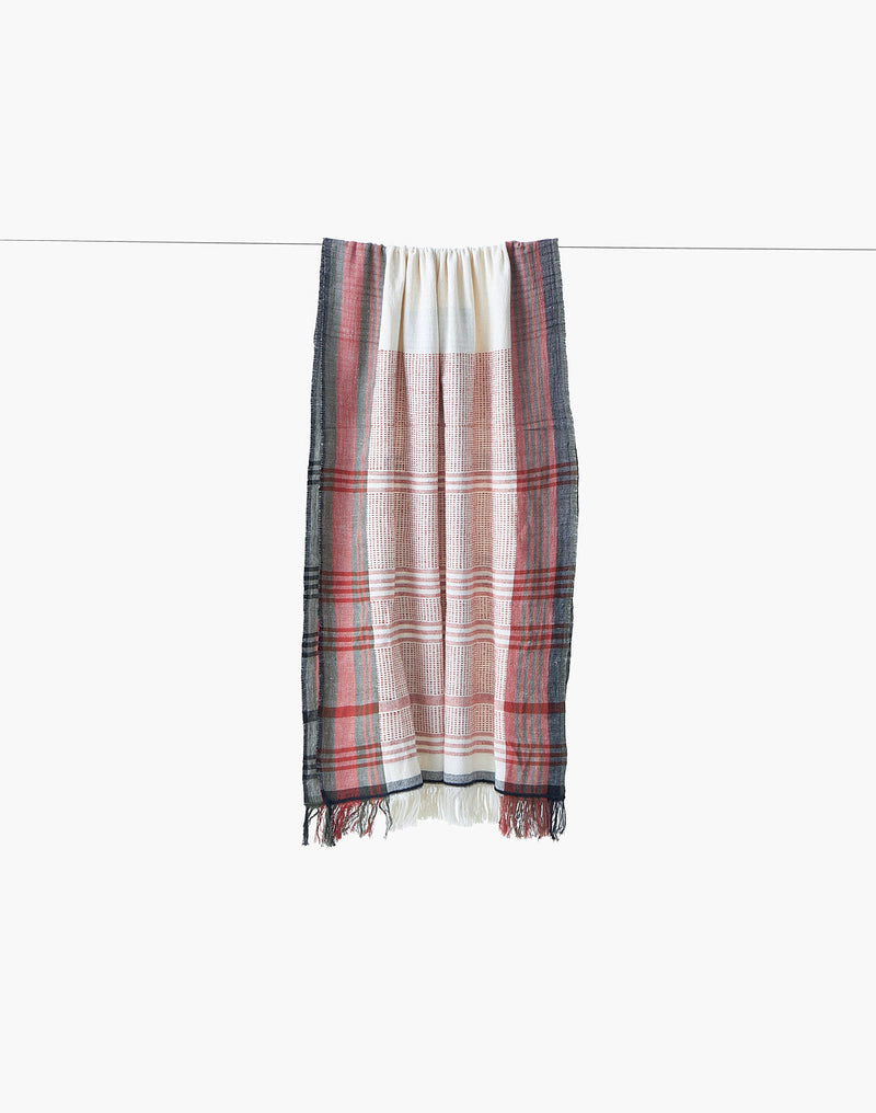 The Whispering Cotton Stole cotton by World of Crow in multi color for women Worldwide