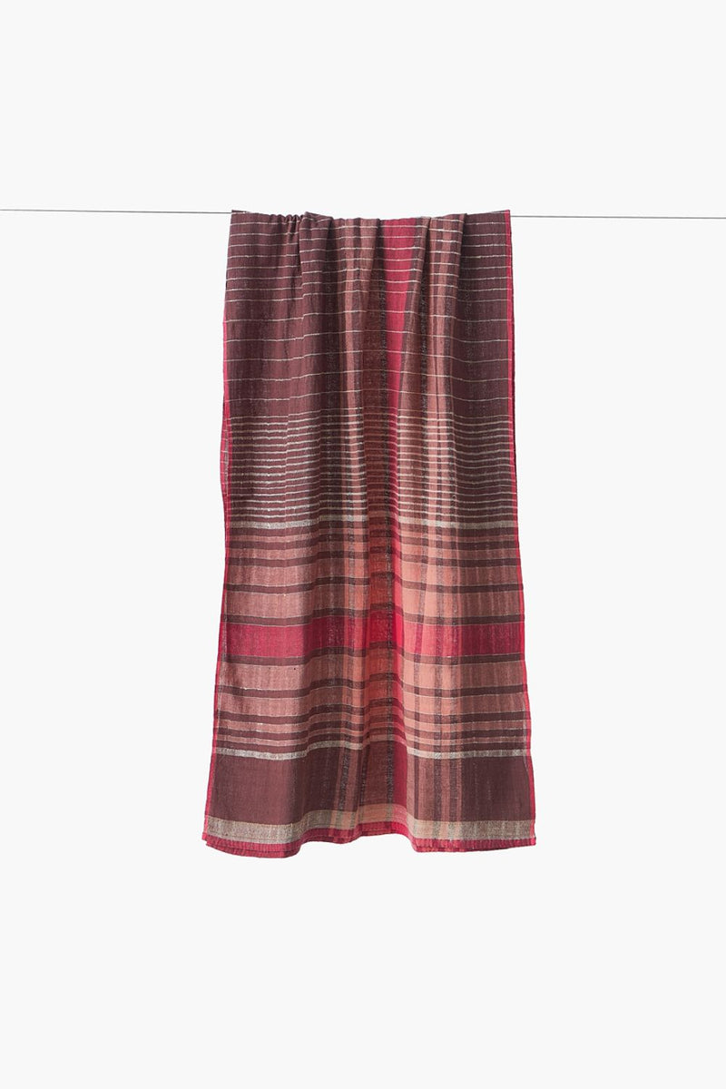 The Earth & Ember stole cotton by World of Crow in multi color for women Worldwide