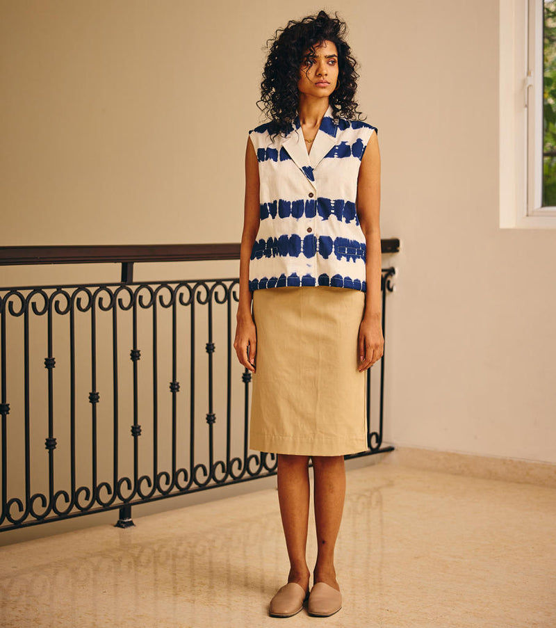 The Naive Shirt cotton by Khara Kapas in white for women Worldwide