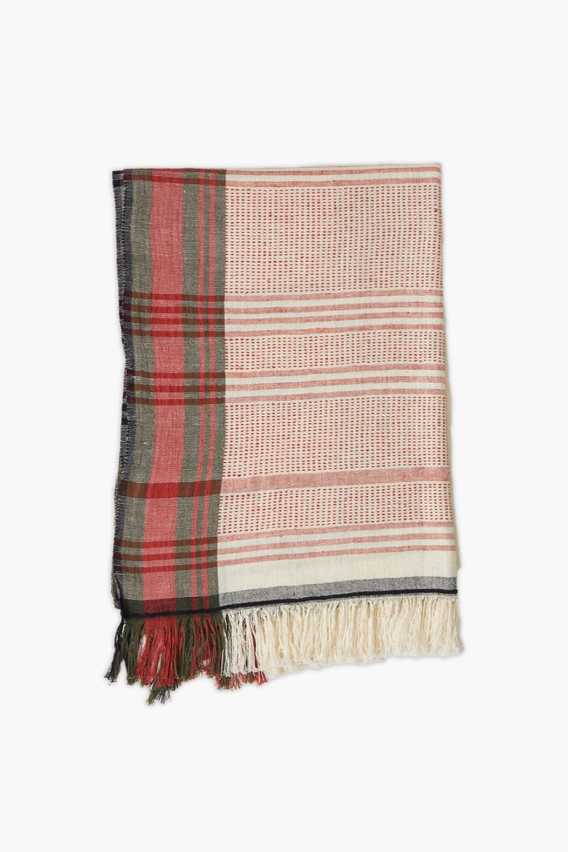 The Whispering Cotton Stole cotton by World of Crow in multi color for women Worldwide