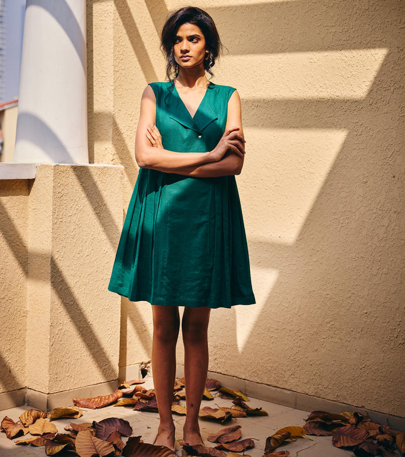 The Strength Midi by Khara Kapas in green for women Worldwide