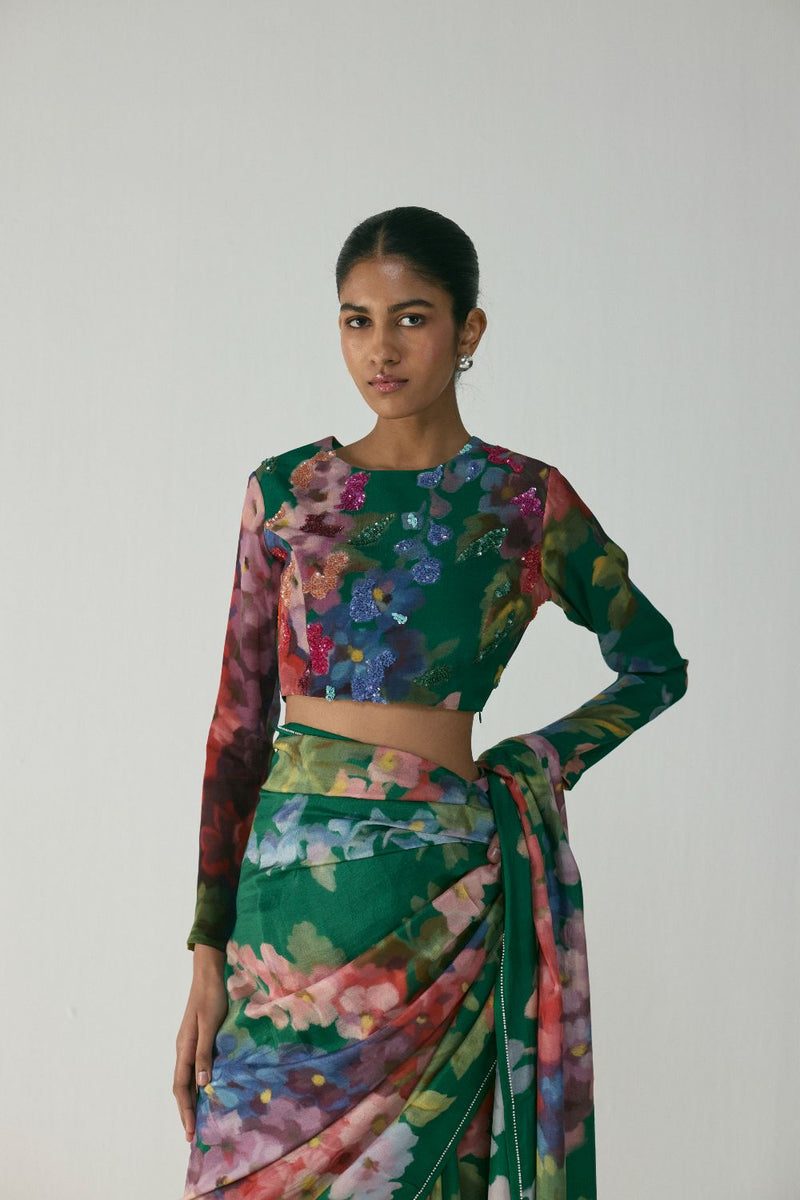 THEA BLOUSE mul by Yam in multi color for women Worldwide