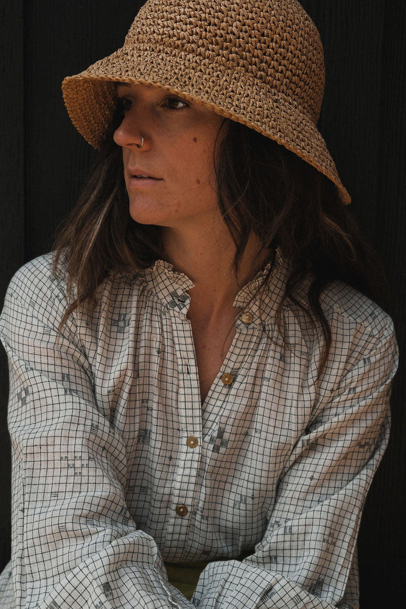 Swing Dress in check