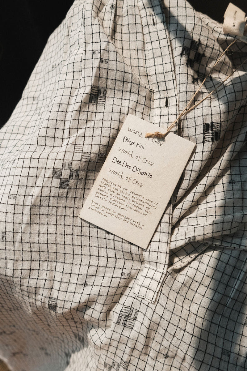 Swing Dress in check