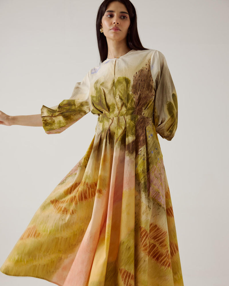 Tokyo Dress-Dale cotton by CORD in multi for women Worldwide