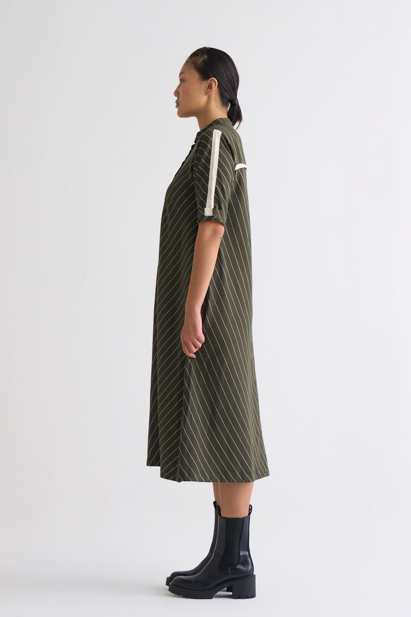 Trench Jacket Co-ord - Olive Dress,Co-ord Set,Top & Tunics,Jackets & Overlays by THREE for women Worldwide
