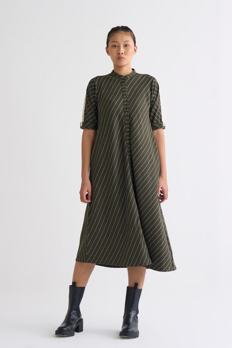 Trench Jacket Co-ord - Olive Dress,Co-ord Set,Top & Tunics,Jackets & Overlays by THREE for women Worldwide