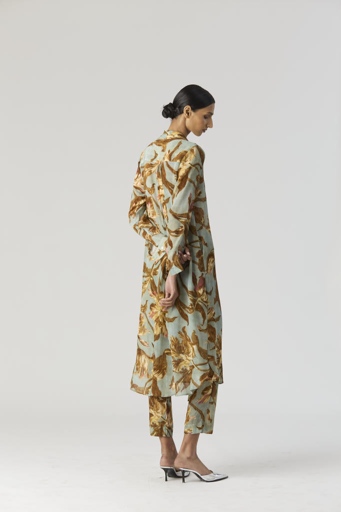 TREVI WRAP KURTA SET by Yam for women Worldwide