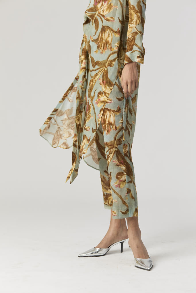 TREVI WRAP KURTA SET by Yam for women Worldwide