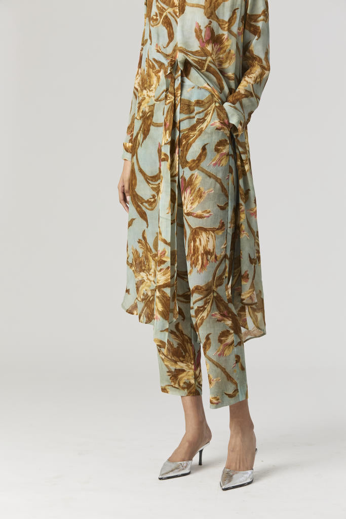 TREVI WRAP KURTA SET by Yam for women Worldwide