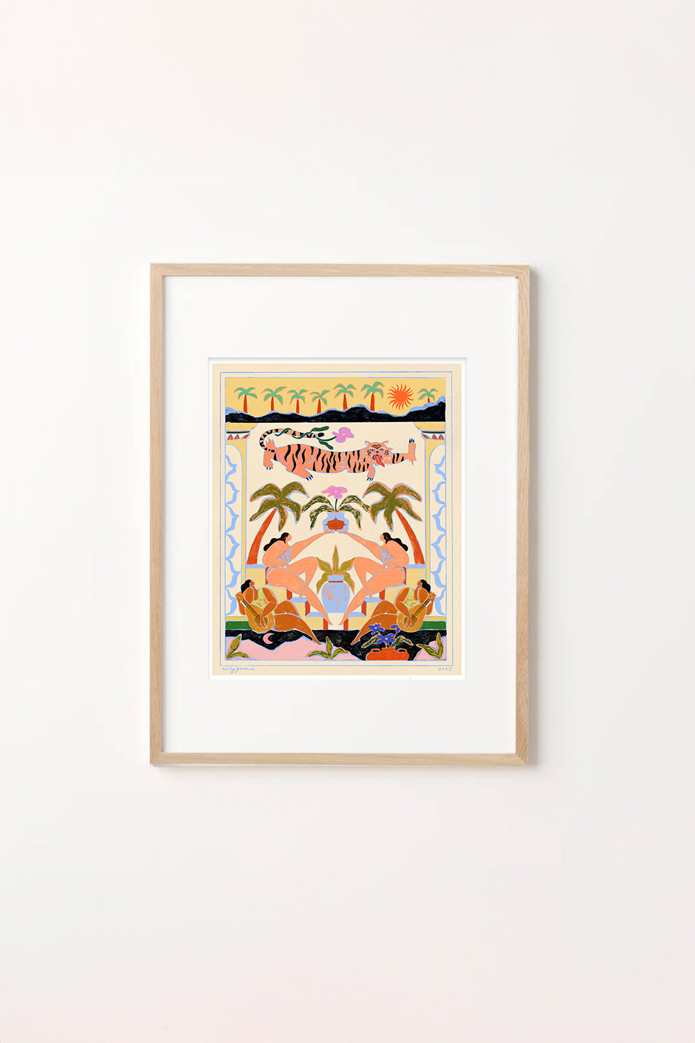 Tropical Serenade Art Print