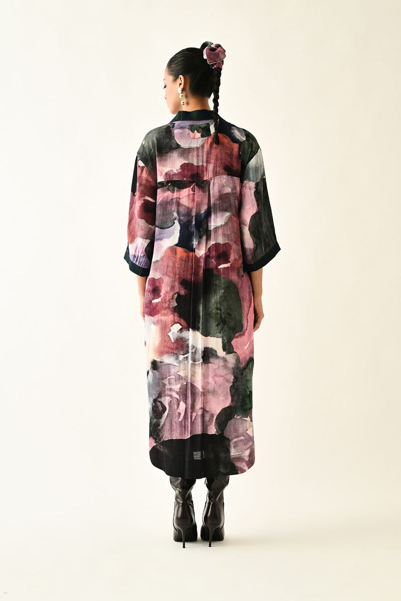 Twilight Bloom Trench Set
