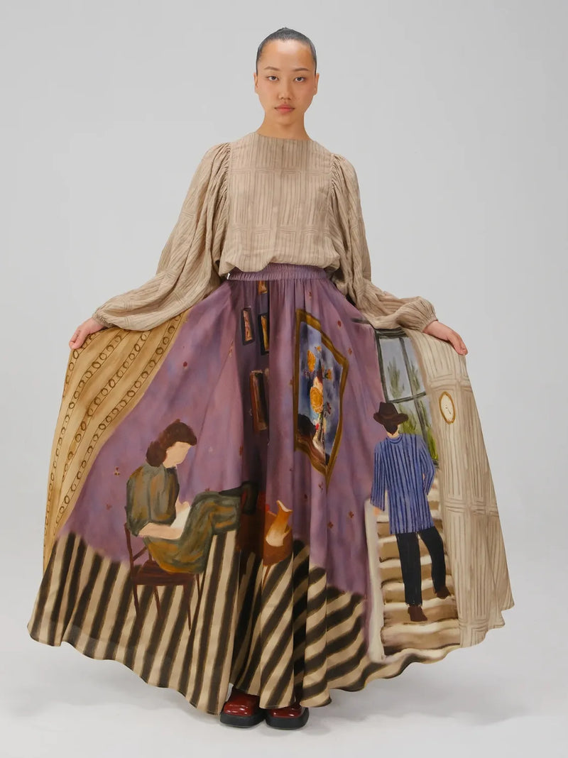 Umbrella Skirt - Living Room cotton by CORD for women Worldwide
