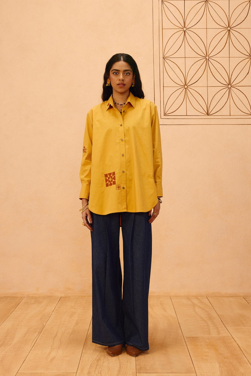 Golden Patterns Organic Cotton Shirt