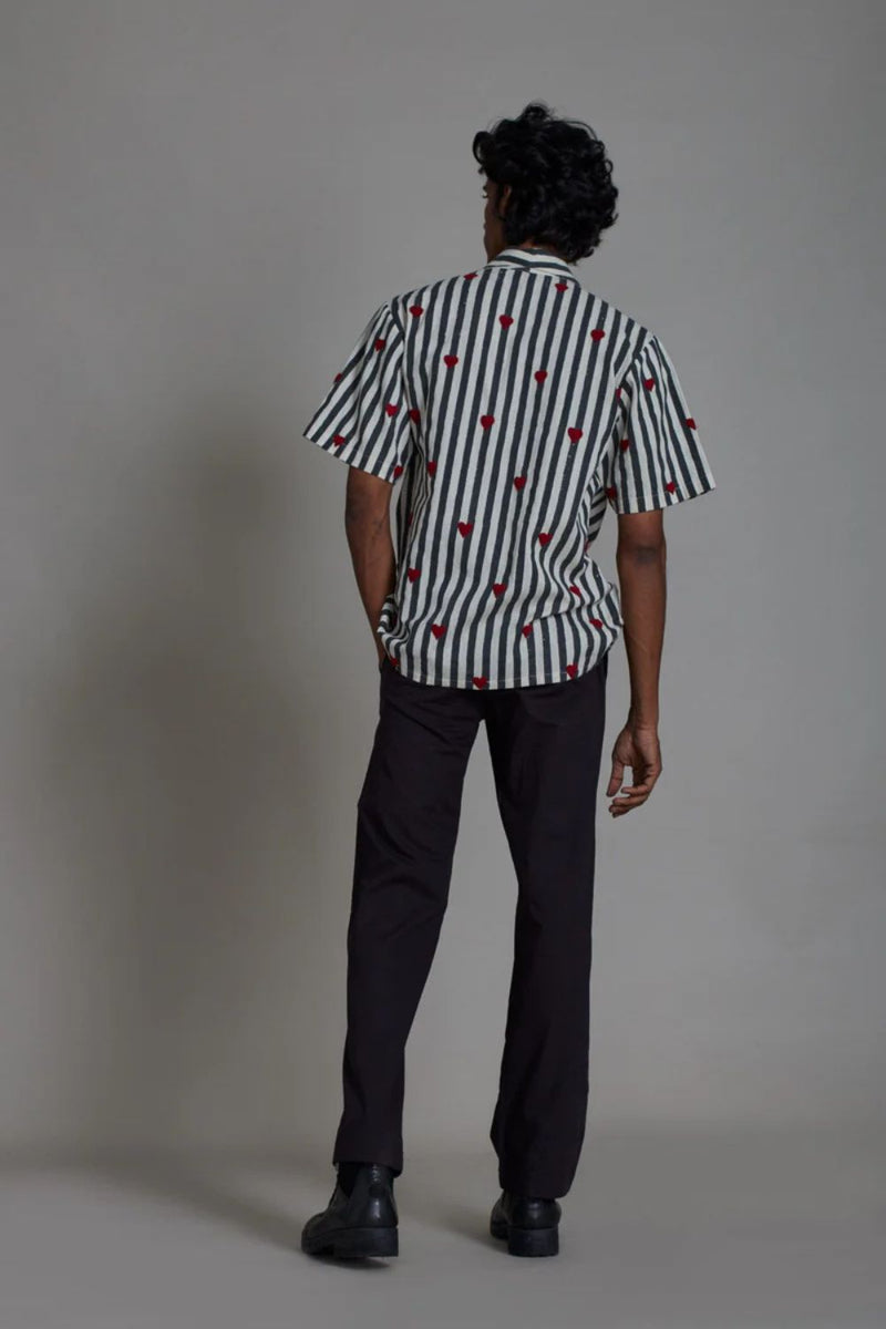 BLUFF JACKET BLACK STRIPE