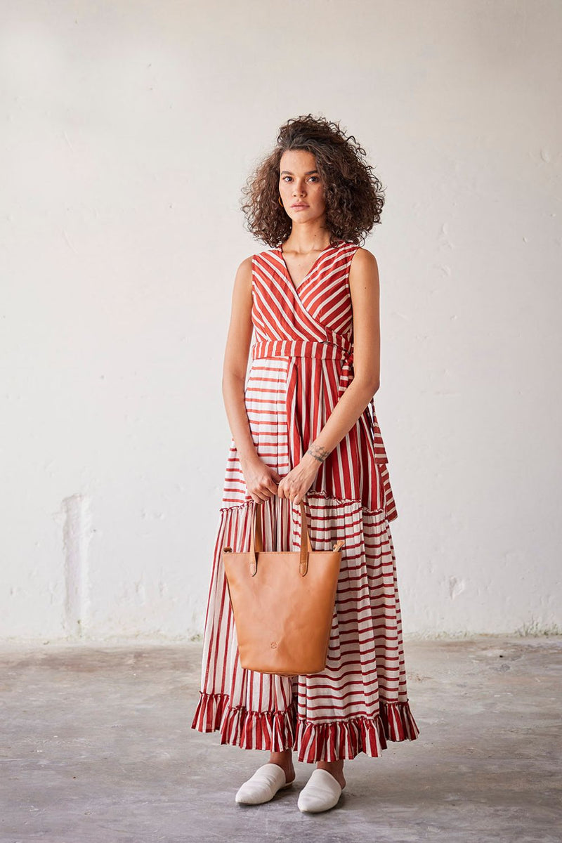 Pool Party Dress cotton Dresses by Khara Kapas in white for women Worldwide